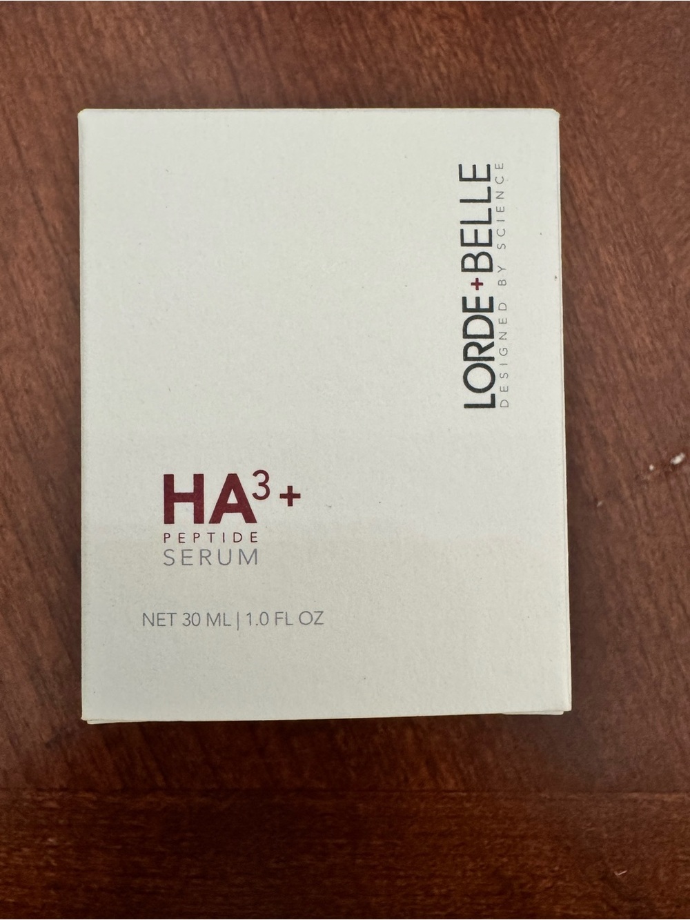Lorde + Belle HA3+ Peptide Serum 30ml / 1 oz NEW
